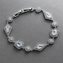 Load image into Gallery viewer, Empress &amp; Noble Cut Cubic Zirconia Bracelet By The Ring Madam 